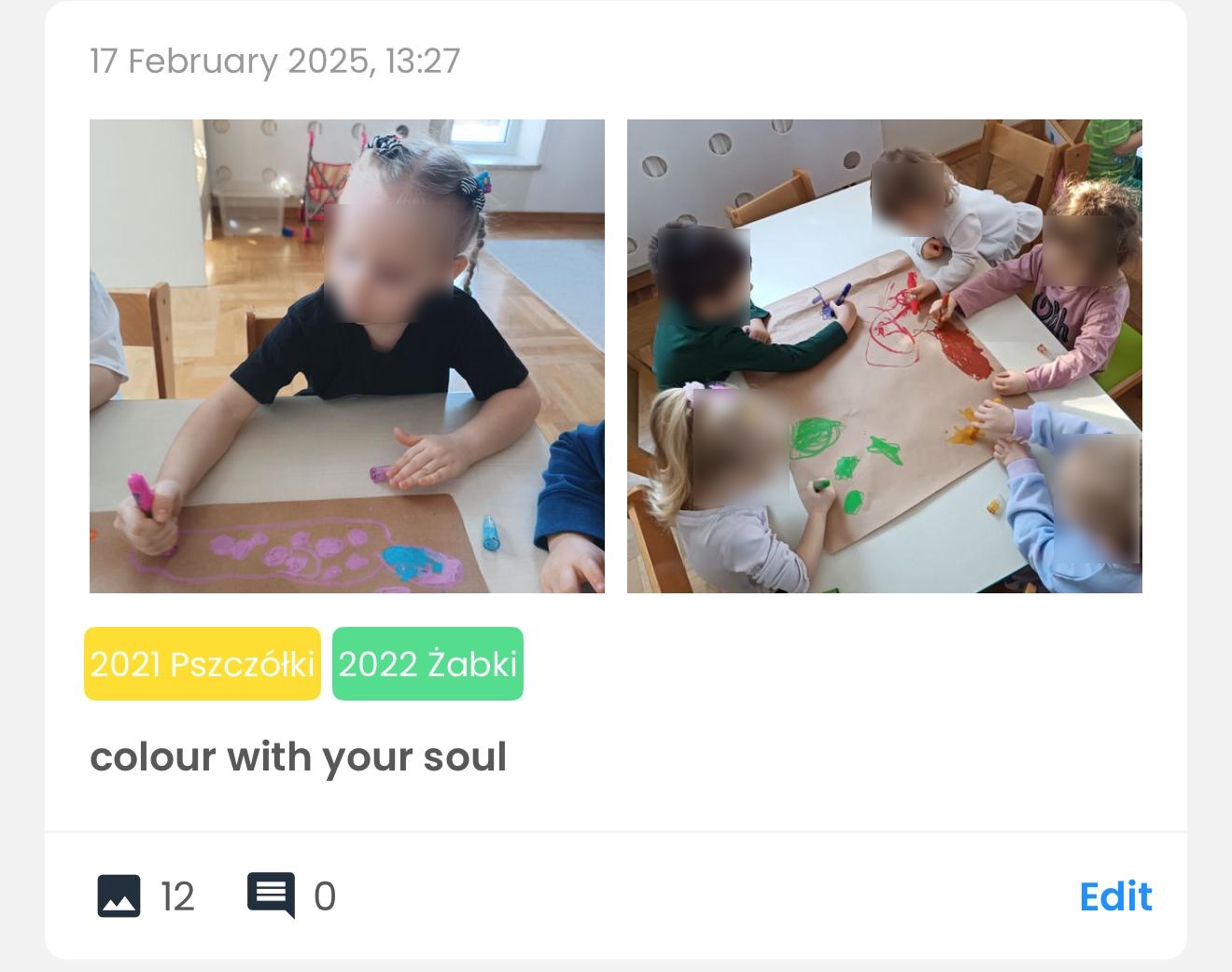 Colour with your soul