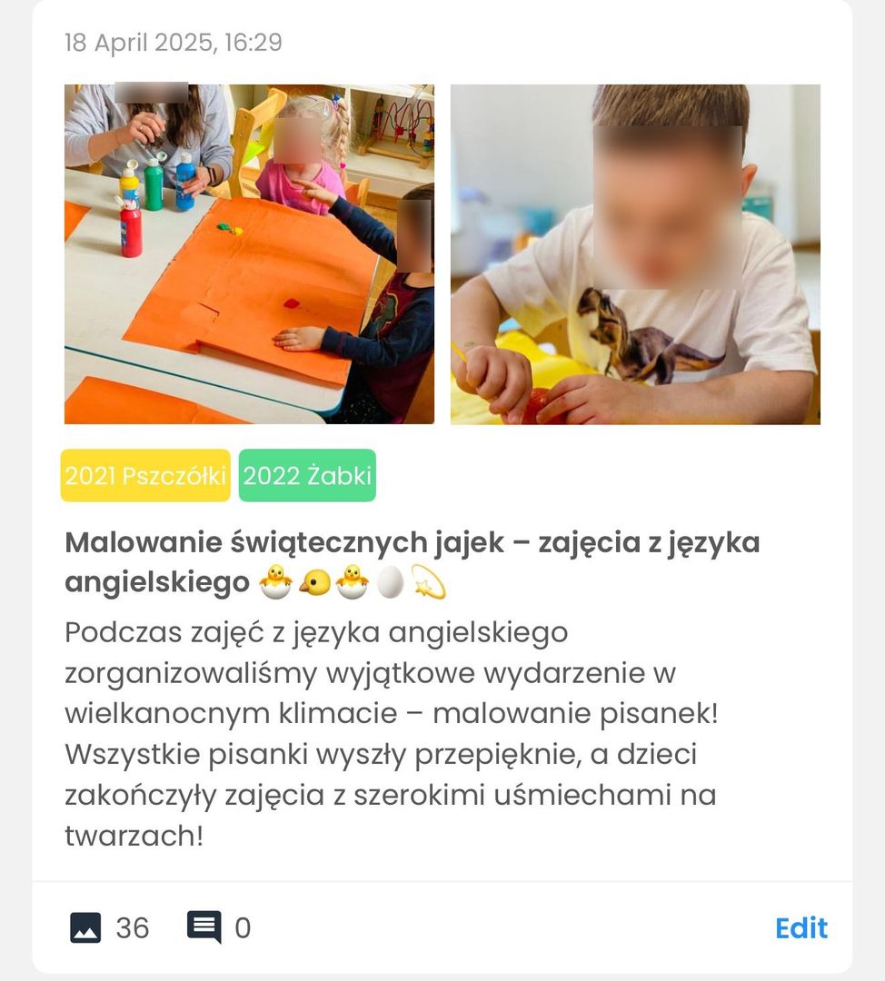 Painting with English